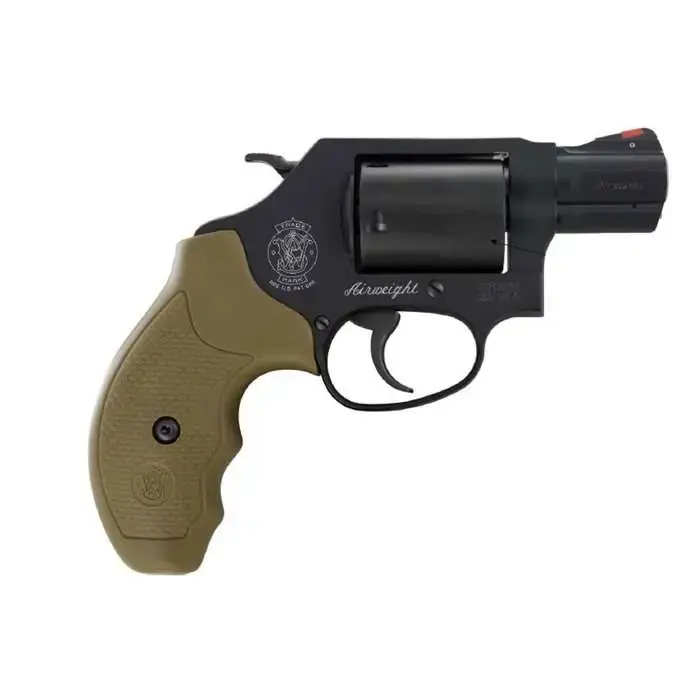 Smith & Wesson 11749 360 357 Mag 5 Round 1.88" Black PVD Stainless Steel Black Scandium Alloy Flat Dark Earth Polymer