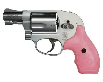 Smith & Wesson 150468 638 Airweight38 Special 1.88" 5 Round Stainless Steel Pink Synthetic Grip
