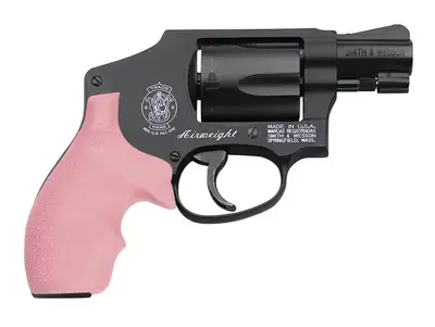 Smith & Wesson 150469 442 Airweight38 Special 1.88" 5 Round Black Stainless Steel Pink Synthetic Grip