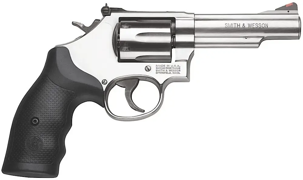 Smith & Wesson 162802 67 Combat Masterpiece 38 Special 6 Round 4" Stainless Steel Black Polymer