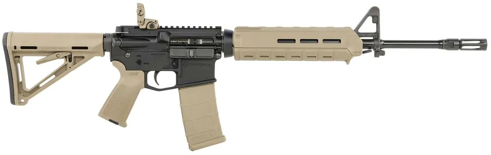 Smith & Wesson LE 311054 M&P15 Magpul MOE Semi-Automatic 223 Remington/5.56 NATO 16" 30+1 Magpul MOE SL Flat Dark Earth Stk Black Armornite