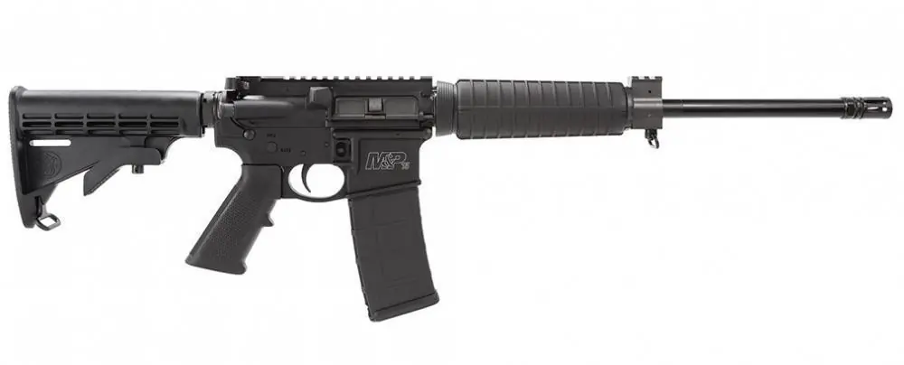 Smith & Wesson 811302 M&P15 300 Blackout 16" 30+1 Matte Black 6 Position Stock
