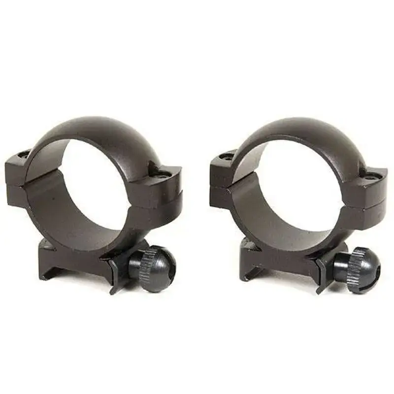 Simmons 49168 Simmons Style Rings Weaver 1" Medium Black Matte