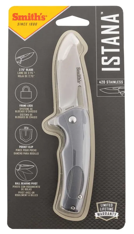 SMITHS ISTANA 2.75IN. FOLDING KNIFE
