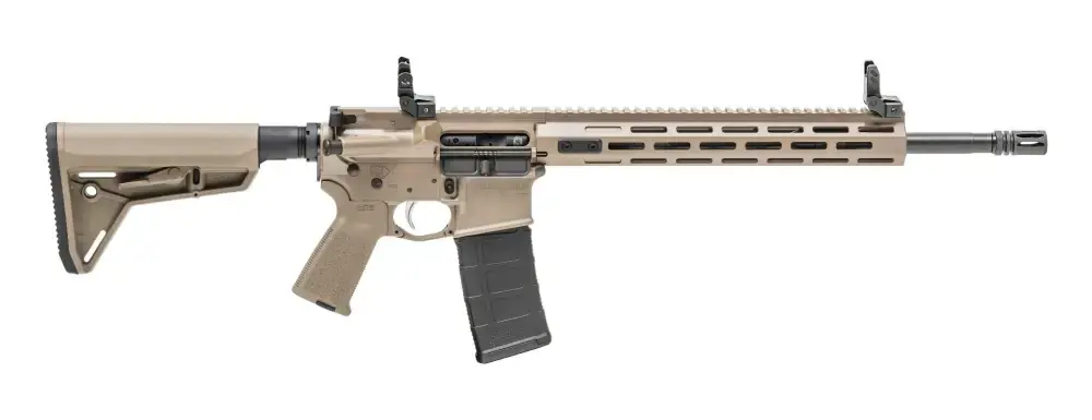 Springfield Armory Saint AR-15 223 Rem,5.56 NATO 16" 30+1 Flat Dark Earth Anodized 6 Position Magpul MOE Stock