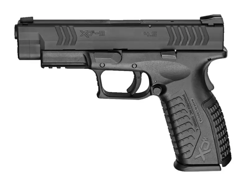Springfield Armory XDM9201HCE XD-M Full Size 9mm Luger 4.50" 19+1 Black Black Interchangeable Backstrap Grip