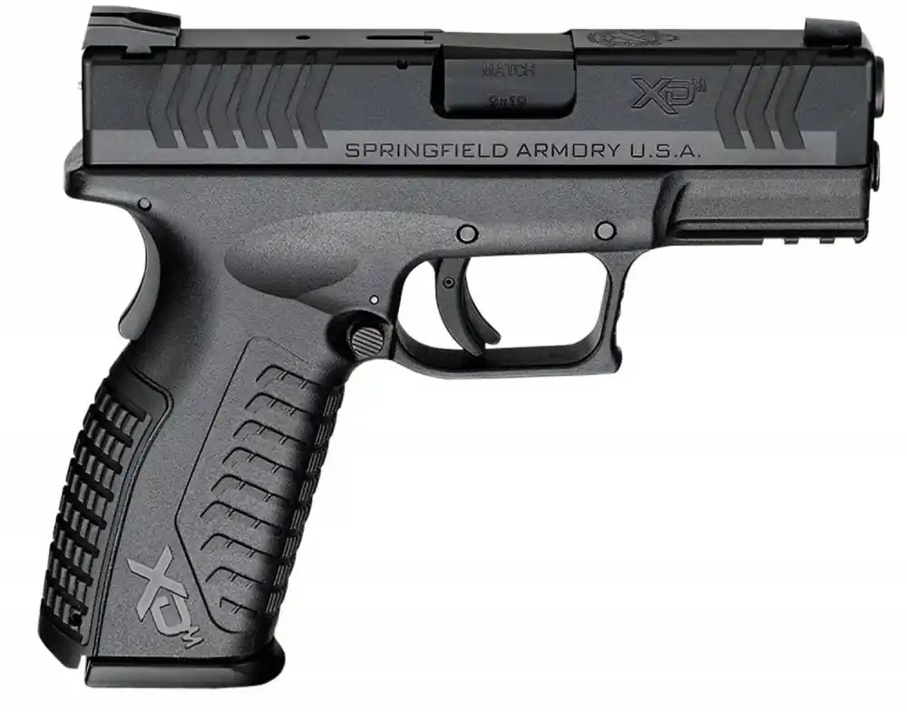 Springfield Armory XDM9389BHCE XD-M Full Size 9mm Luger Double 3.80" 19+1 Black Interchangeable Backstrap Black Polymer Frame Black Melonite Slide