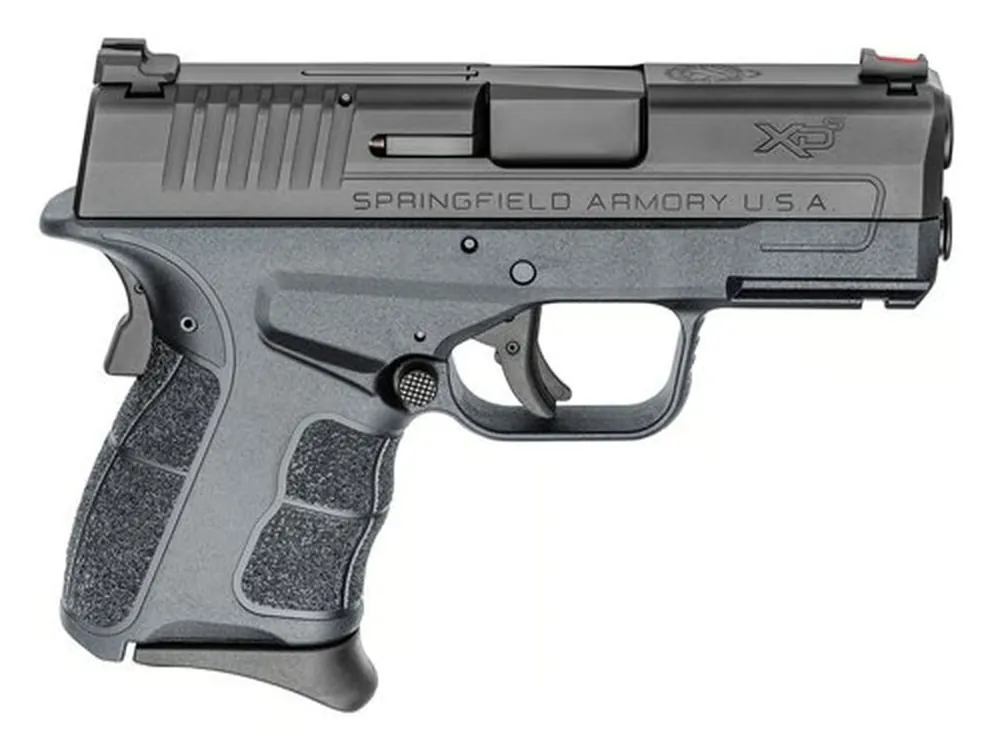 Springfield Armory XDSG93345GRYT XD-S Mod.2 45 ACP Double 3.30" 5+1 Gray Polymer Grip Black Melonite Slide