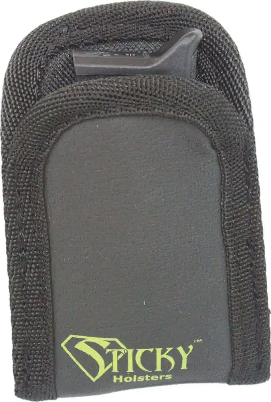 Sticky Holsters MMS Mini Mag Sleeve Single Black w/Green Logo Latex Free Synthetic Rubber