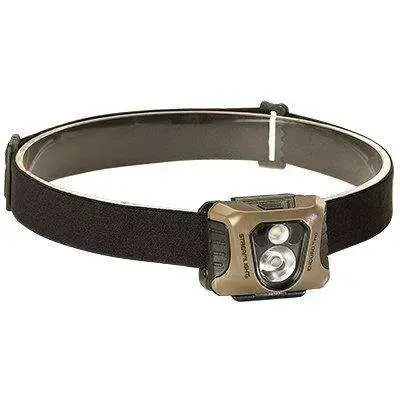 Streamlight 61425 Enduro Pro Headlamp 200/135/75/45/25/15 Lumens White C4 LED/Green LED Thermoplastic Coyote AAA