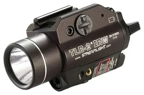 Streamlight 69165 TLR-2 IRW White LED 300 Lumens Black Aluminum