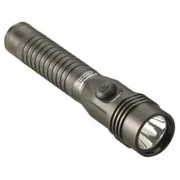 Streamlight 74619 Strion DS HL 700 Lumens LED Aluminum Black Anodized Lithium Ion with 120V AC/12V DC Smart Charger Piggy Back Holder