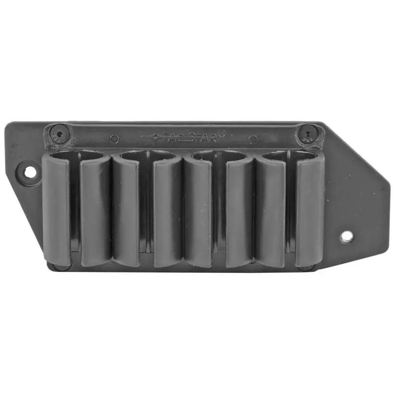 TacStar 1081134 SideSaddle Mossberg 500 20 Gauge 4 Rounds Black Polymer w/Aluminum Mounting Plate
