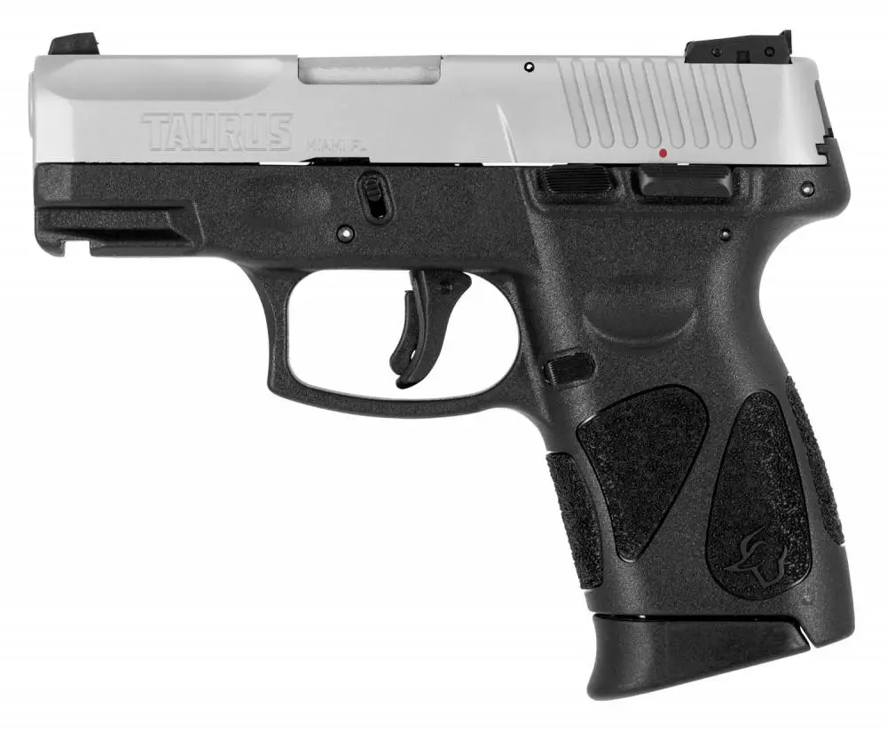 Taurus 1G2C403910 G2C 40 S&W 3.20" 10+1 Black Stainless Steel Slide Black Polymer Grip
