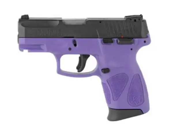 Taurus 1G2C93112DP G2C 9mm Luger 3.25" 12+1 Dark Purple Black Carbon Steel Slide Dark Purple Polymer Grip