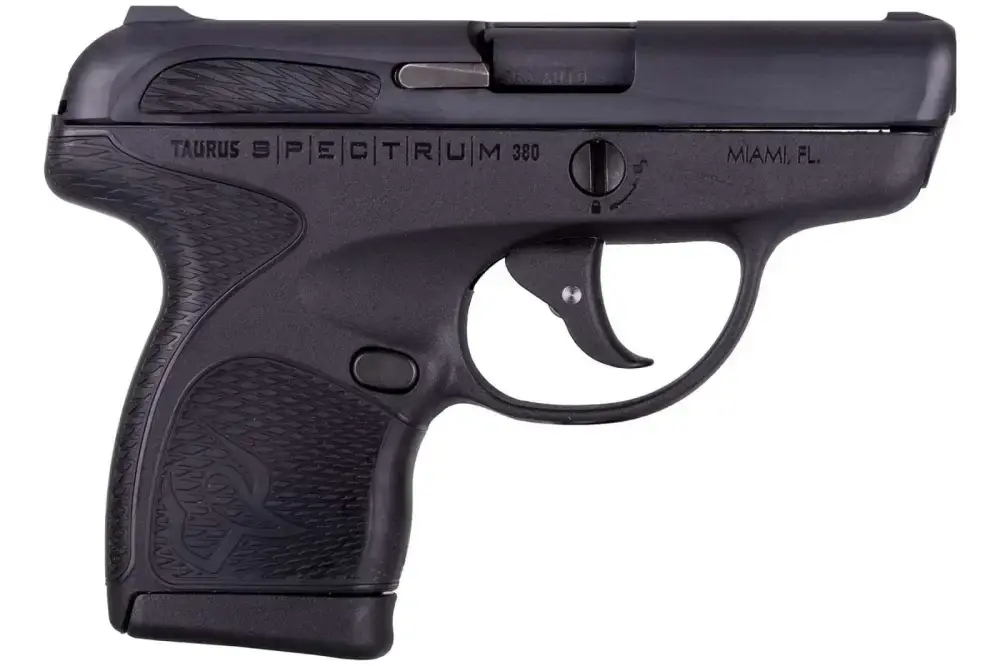 Taurus 1007031101 Spectrum 380 ACP 2.80" 6+1 Black Black Polymer