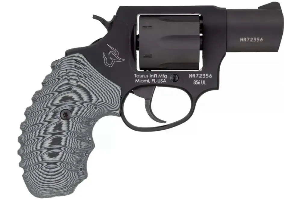 Taurus 2856021ULVZ13 856 Ultra Lite Revolver Single/Double 38 Special 2" 6 Rd VZ Operator II Black Grip Black