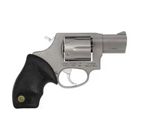 Taurus 2856029 856 38 Special 6 2" Matte Stainless Black Rubber Grip