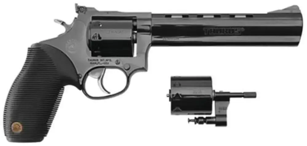 Taurus 2992061 992 Tracker 22 LR 9 Round 6.50" Blued Black Ribber Grip