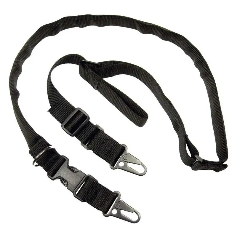Tacshield T6030BK Warrior 2-in-1 Sling 1.25" W Padded Fast Adjust Black Webbing for Rifle/Shotgun