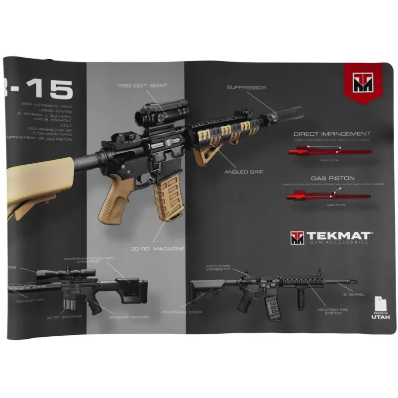 TekMat TEK42AR15WPD Door Mat AR-15 Weapons Platform 25" x 42"