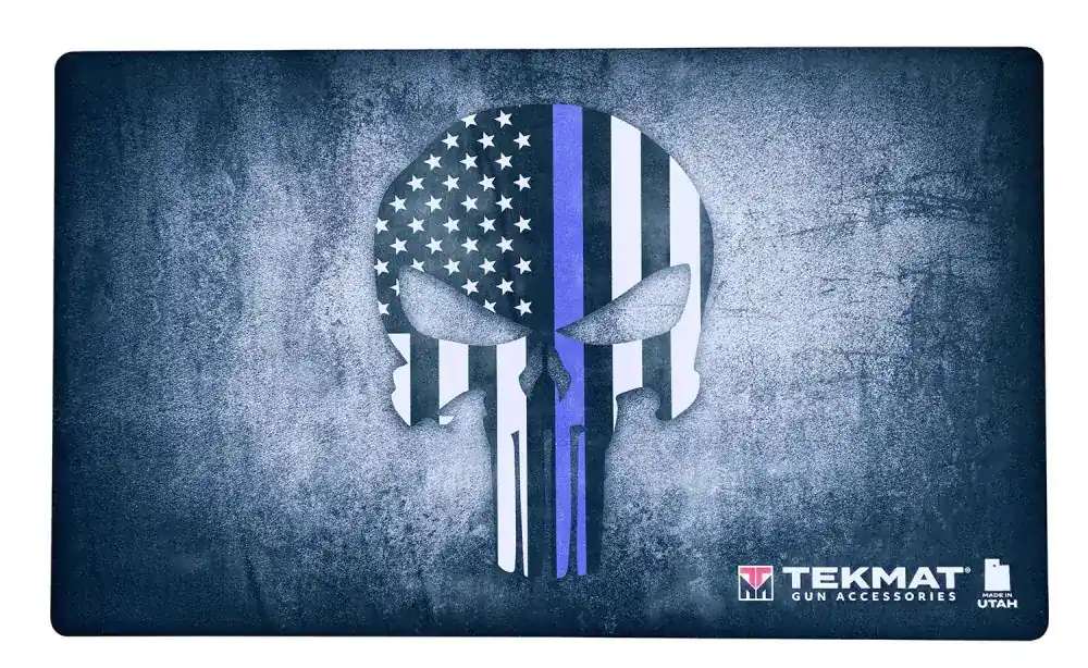 TEKMAT DOOR MAT 42 PUNISHER BLUE LINE 26X48