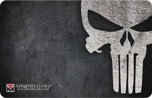 TekMat TEKR17PUNISHER Original Cleaning Mat Punisher Skull 11" x 17"