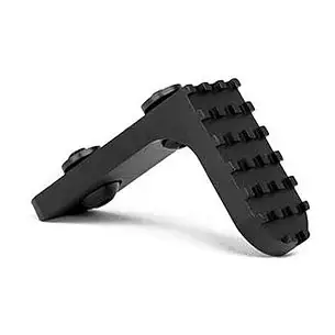 Trinity Force MNGSB Keymod Hand Stop Black Hard Coat Anodized Steel/Aluminum 1.6" L x 0.6" W