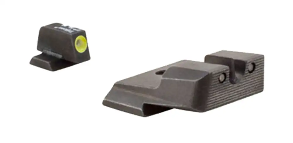 S&W M&P Trijicon HDTM Night Sight Set - Yellow Front Outline