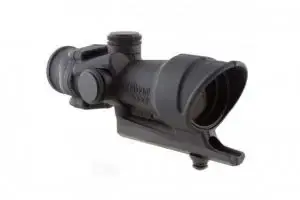 Trijicon 100106 ACOG 4x 32mm Obj 36.80 ft @ 100 yds FOV Matte Black Finish Illuminated Red Crosshair 308 Ballistic