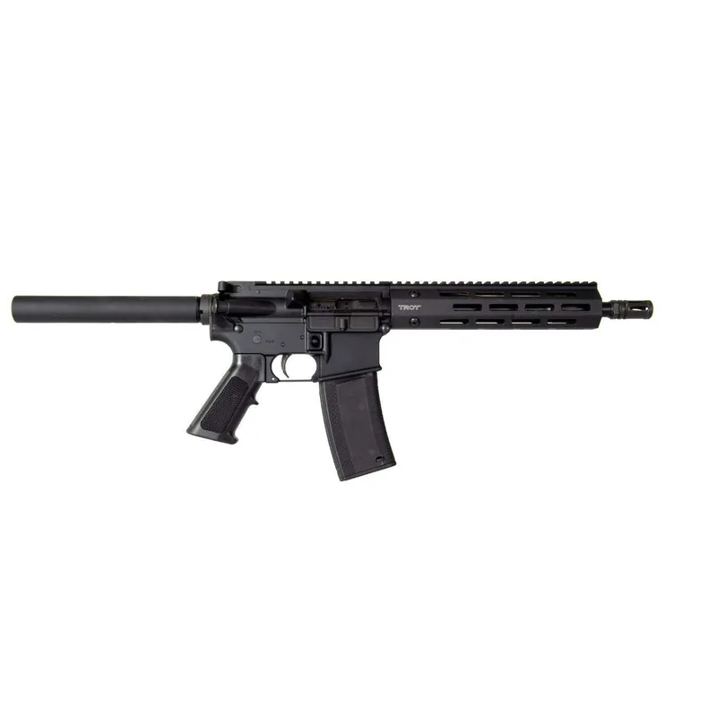 Troy Ind SPSTCA310BT19 A3 223 Rem,5.56x45mm NATO 10.50" 30+1 Black Hard Coat Anodized Black A2
