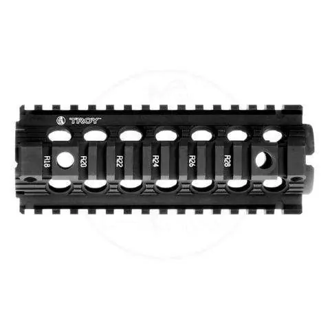 Ruger SRAIMRFD7BT00 Carbine Rail AR15/M4 Aluminum Black Hard Coat Anodized
