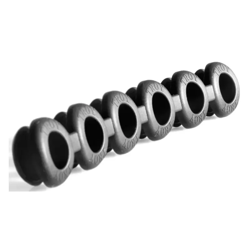 Troy Ind SSQD7PK00BT Squid Grip 7-Pack Alpha/Delta/TRX Extreme/T22 Sport Rubber Black