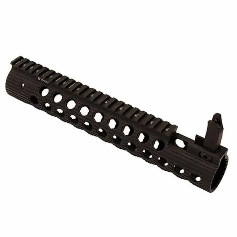 Troy STRXAL111BT0 Alpha Rail 11" With Folding Sight Aluminum Black