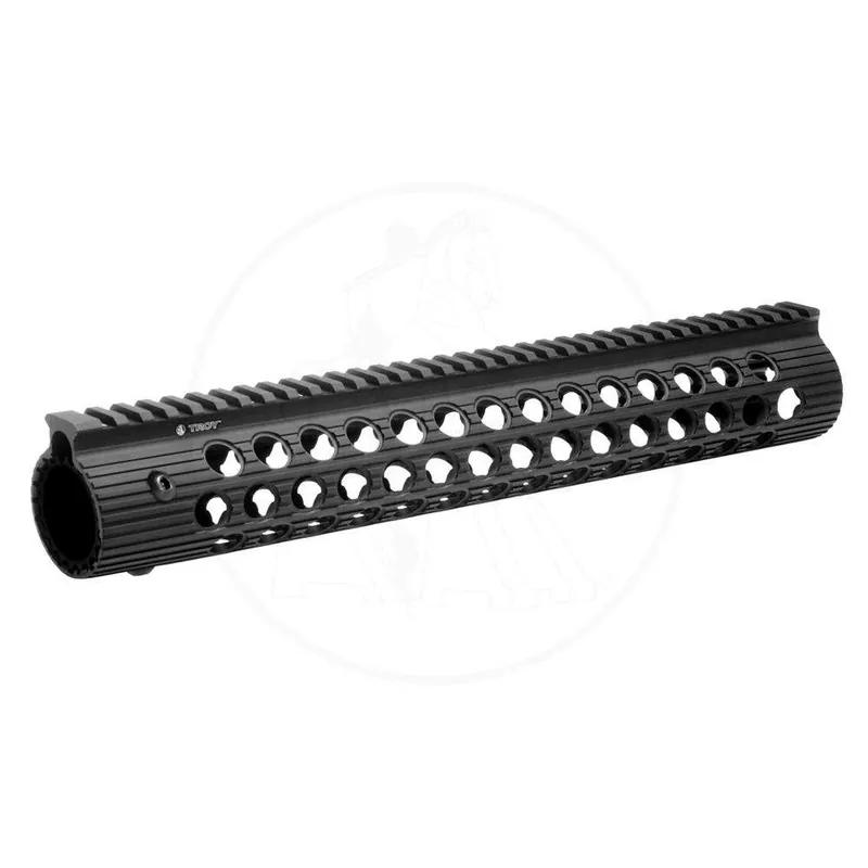 Troy STRXAL113BT1 Alpha AR-15 Rail No Sight 13" Aluminum Black