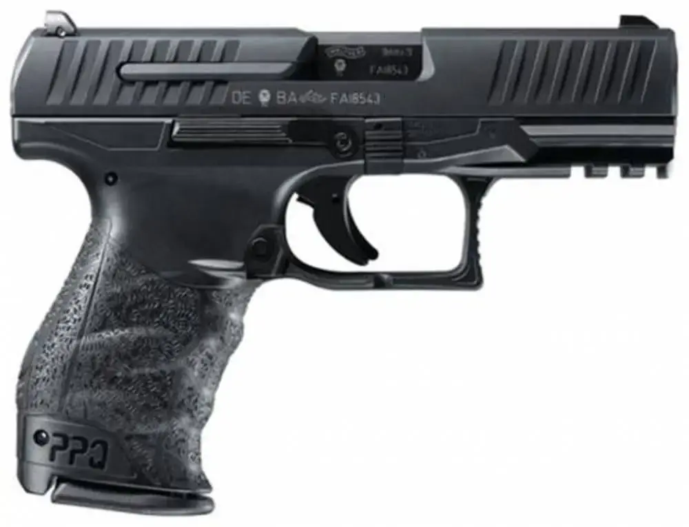 Walther Arms 2795400 PPQ M1 9mm Luger 4" 14+1 Black Black Interchangeable Backstrap Grip
