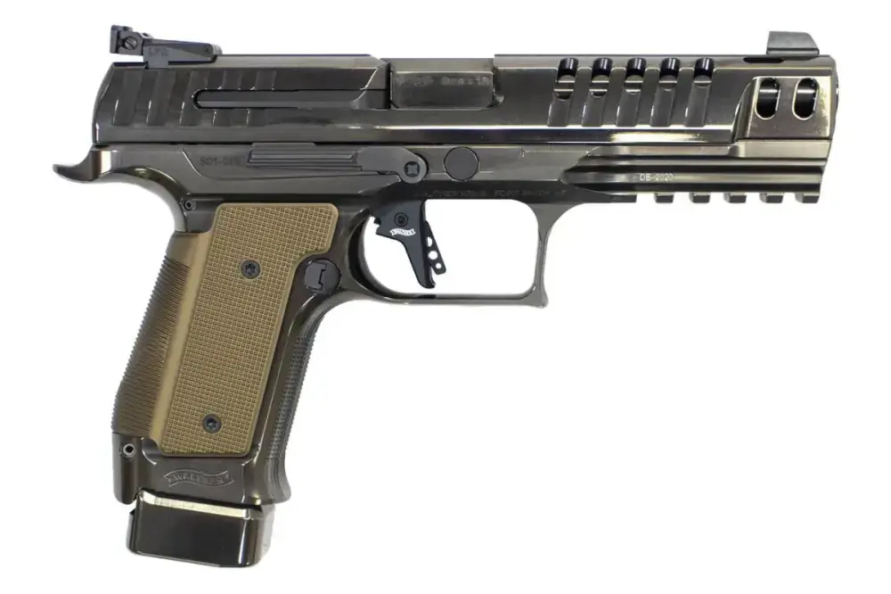 Walther Arms 2813335 Q5 Match 9mm Luger Double 5" 15+1 Black Polymer Grip/Frame Grip Black Tenifer Slide