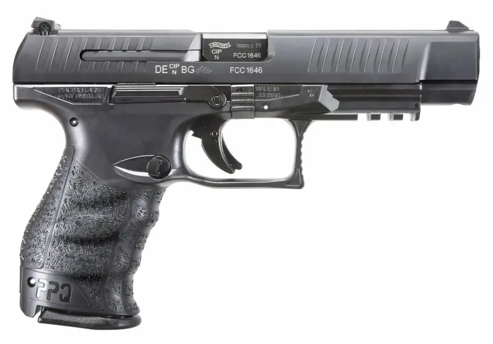 Walther Arms 2813734 PPQ M2 9mm Luger 5" 15+1 Black Black Polymer Grip