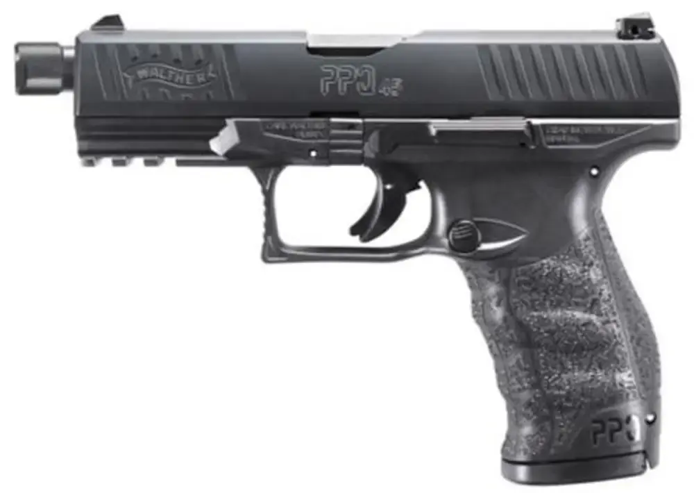 Walther Arms 2829231 PPQ M2 SD 45 ACP 4.88" 12+1 Black Black Interchangeable Backstrap Grip