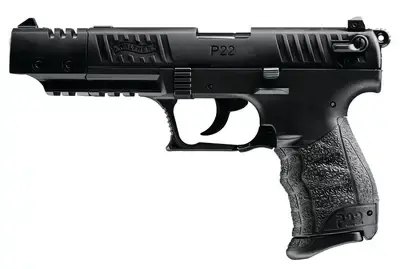 Walther Arms 5120302 P22 Rimfire 22 LR 5" 10+1 Black Black Polymer Grip