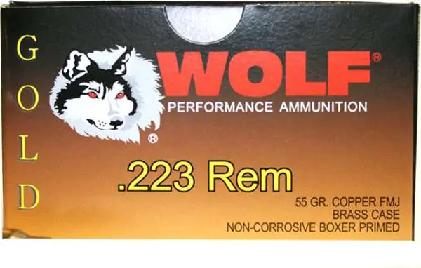 Wolf 762CFMJ PolyFormance 7.62x39mm 125 gr Full Metal Jacket (FMJ) 20 Round Box