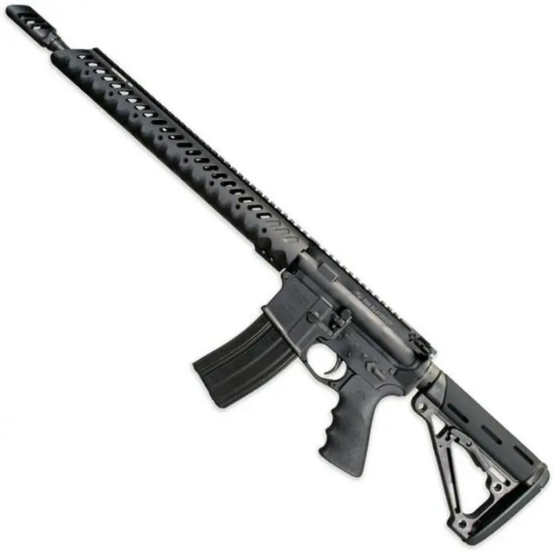 Windham Weaponry R16SFSDHHT0 WW 300 Blackout 16" 30+1 Black Hard Coat Anodized 6 Position Hogue Stock