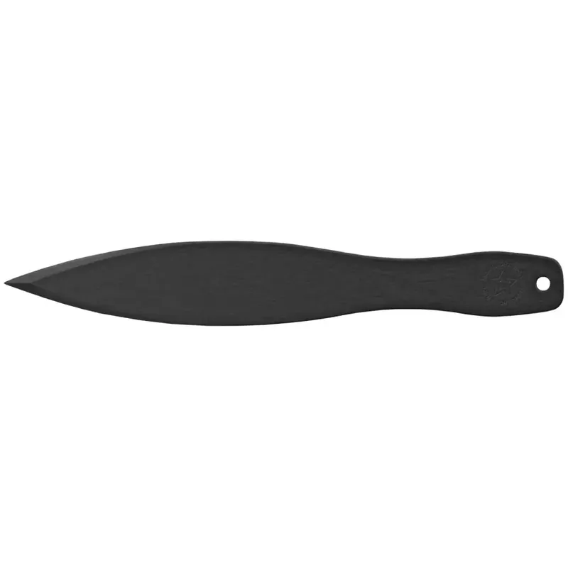 Cold Steel CS-80STK10Z Flight Sport Mini Fixed Plain Black 1055 Carbon Steel Blade