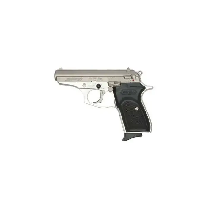 Bersa T22NKL Thunder 22 22 LR 3.50" 10+1 Nickel Nickel Steel Slide Black Polymer Grip