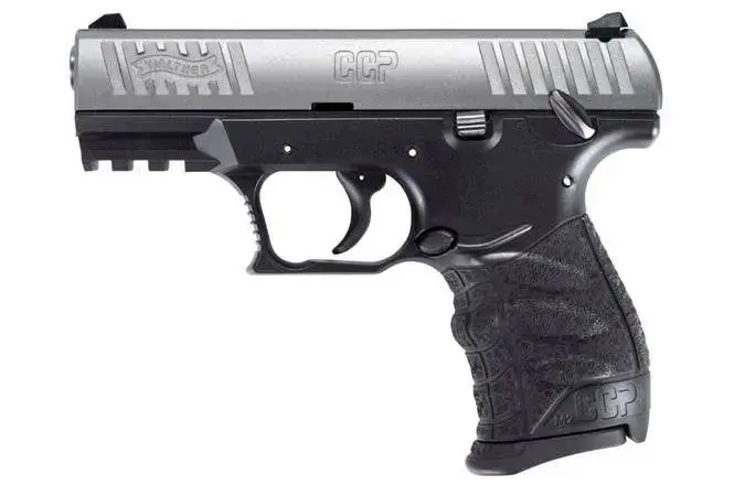 WALTHER CCP M2 HGA 9MM 3.5IN BBL POLY FRAME SS CERAKOTE SLIDE 2-8RD MAGS
