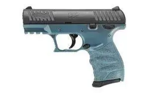 WALTHER CCP M2 HGA 9MM 3.54IN BBL FS BLUE TITANIUM 2 8RD MAGS