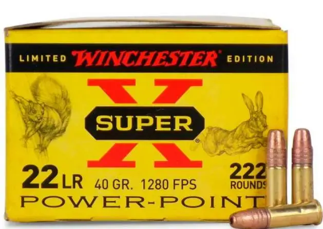 WIN SUPER-X 22LR 40GR PP-LHP 222 Round Box