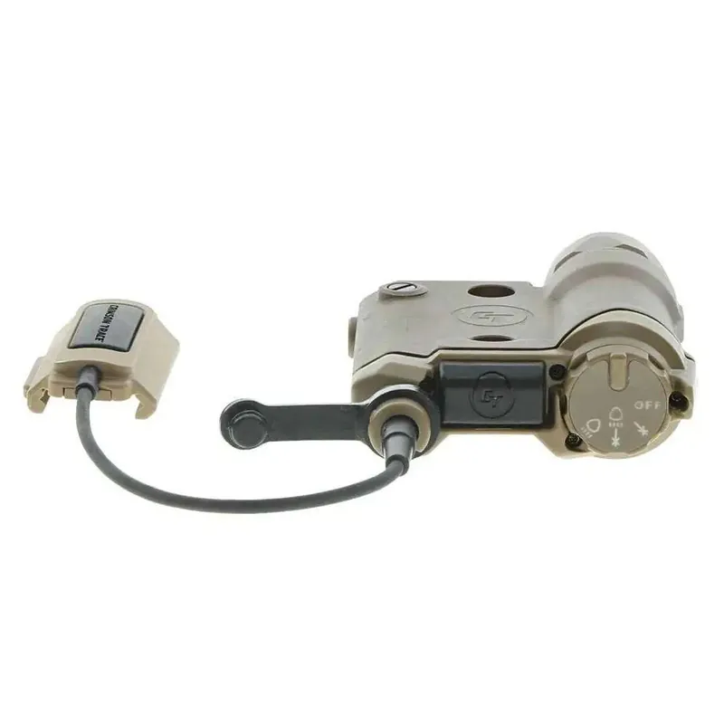 Crimson Trace Rail Master Pro 5mW Green Laser 532nM Wavelength & Tan Finish with 1000 Lumens White LED Light for AR-Platform