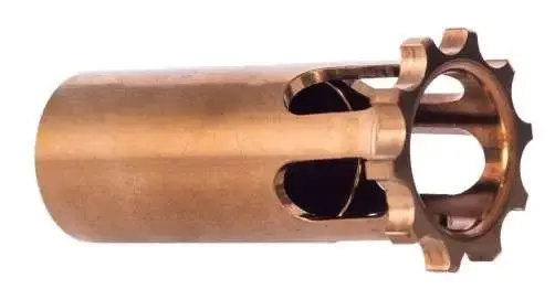 RUGGED SUPPRESSOR OP007 Suppressor Piston 9/16"-24 tpi Copper 17-4 Stainless Steel