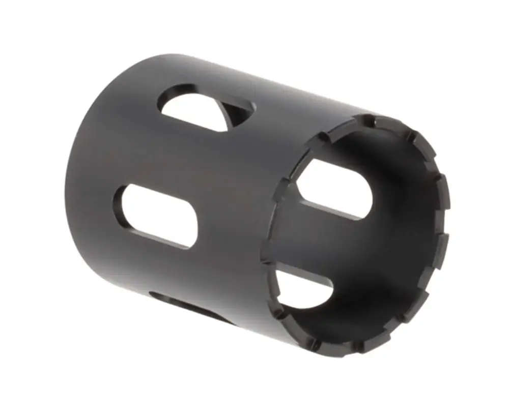 CGS SUPPRESSORS CGS-KRK-FIXED-BBL Fixed Barrel Spacer Steel Black